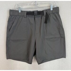 Sonoma Men's Sz 36 Gray Quick Dry Outdoor Above The‎ Knee Nylon Cargo Shorts NWT